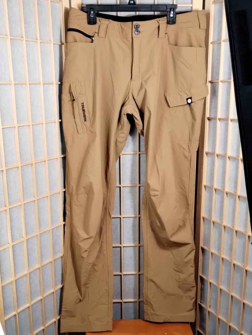 Truewerx T1 Men's Tan Cargo Pants Size 36 X 36